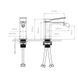 Смеситель для биде Qtap Slavonice QTSLA255GMB45923 Gunmetal Black PVD SD00052047 фото 4