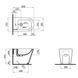 Биде напольное Qtap Stork 560х360х410 White QT15443378W SD00042523 фото 6