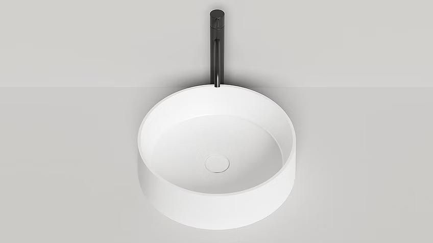 Умивальник глянцевий WGT VITTORIA 01 440х125х440 100123375 фото