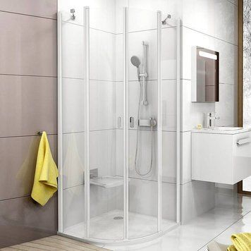 Душевая кабина Ravak CSKK4-80, Белый TRANSPARENT 3Q140100Z1 фото