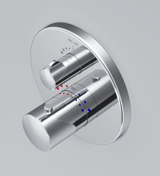 Змішувач для душу з термостатом, що монтується в стіну AM.PM Like F8075600 F8075600 фото