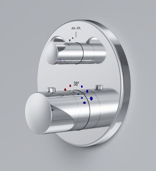 Змішувач для душу з термостатом, що монтується в стіну AM.PM Like F8075600 F8075600 фото