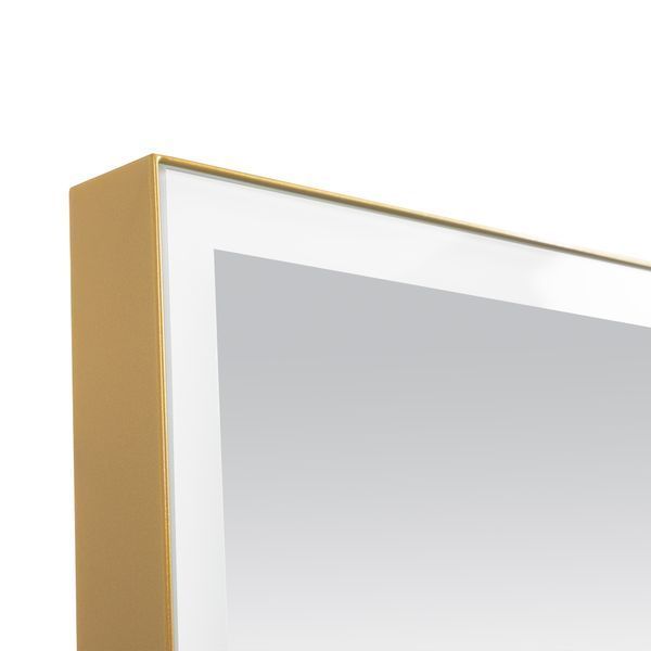 Дзеркало Люче gold 60x70, сенсор, підсвітка АР000113283 фото