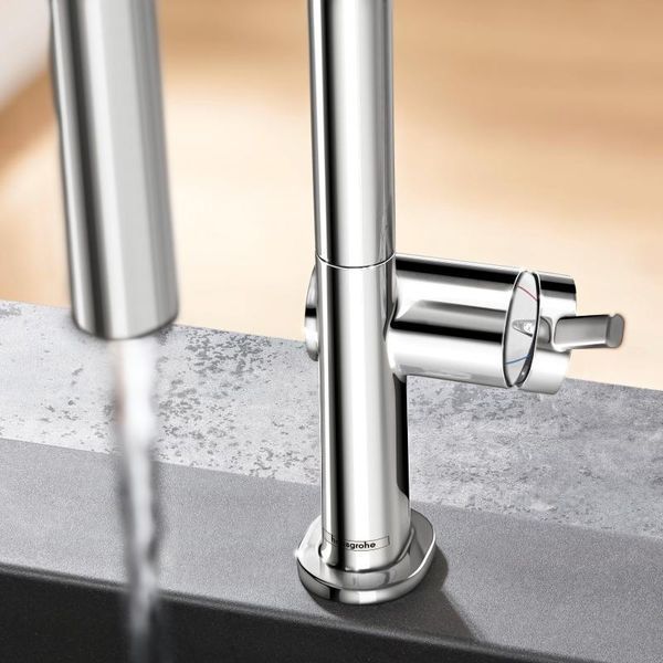 Кухонний змішувач Hansgrohe Talis 220, хром (72804000) 72804000 фото
