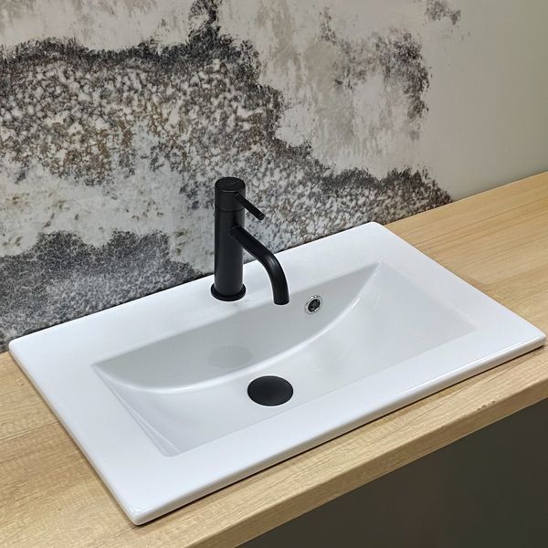 Умивальник (раковина) VBI TEORA 60 WHITE врізний VBI-018051 фото