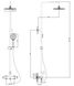 Imprese CENTRUM система душова (змішувач-термостат для душу, верхній і ручний душ 1режим, шланг полімер) Т-15420 фото 2