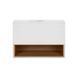 Тумба підвісна Qtap Robin 700х476х437 White/Whitish oak зі стільницею QT1379TPН7001WWO SD00045864 фото 6