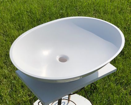 Раковина чаша Snail Ніка білий матовий 63 * 44,5 см 103А100М фото