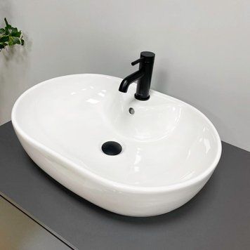 Умывальник (раковина) VBI LISCIA WHITE накладной VBI-015505 фото