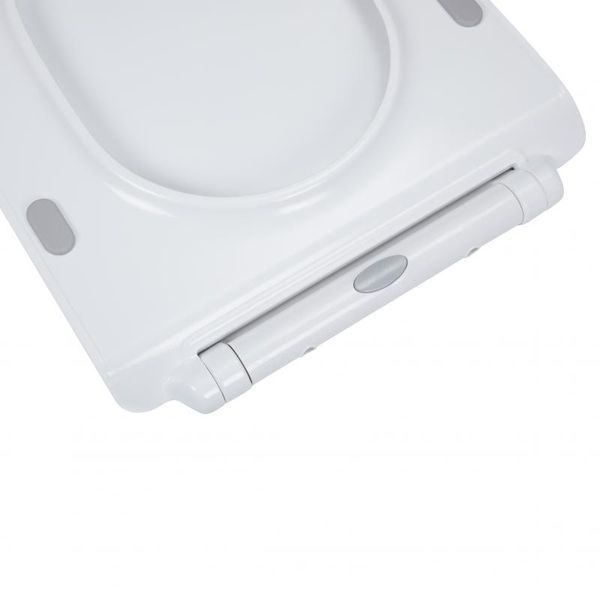 Унітаз-компакт Qtap Presto безободковий з сидінням Soft-close QT24221217AW SD00045982 фото