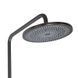 Душова система для душу Qtap Slavonice на два споживачі QTSLA110GMB45913 Gunmetal Black PVD SD00052037 фото 8