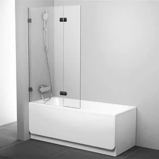 Штора для ванни Ravak BVS2- 100 L Хром TRANSPARENT 7ULA0A00Z1 фото