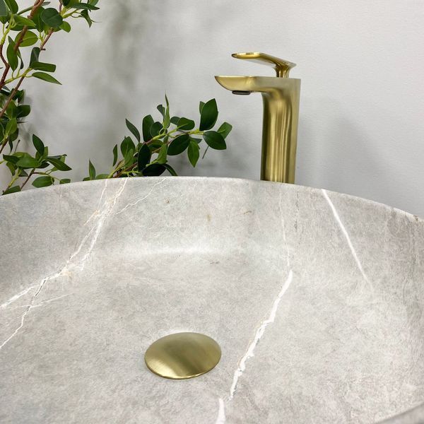 Умывальник (раковина) VBI BARI GREY STONE накладной VBI-011603 фото