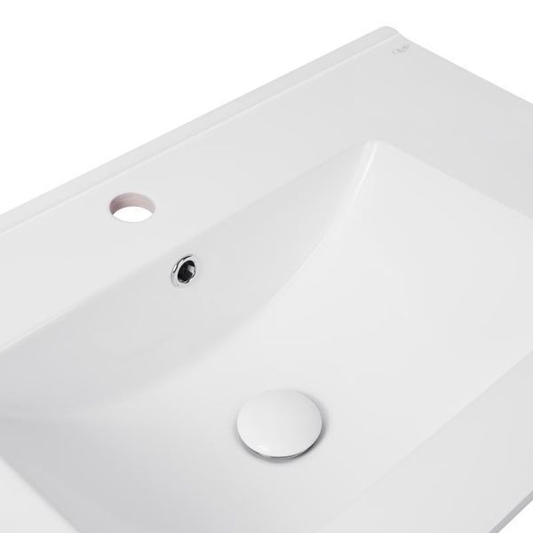Раковина Qtap Albatross E 800х460х180 White з донним клапаном QT01119080EW SD00046188 фото