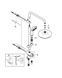 Душевая система с переключателем Grohe New Tempesta System 26381001 26381001 фото 4