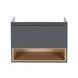 Тумба подвесная Qtap Robin 800х580х437 Graphite/Whitish oak QT1374TPВ8002GWO SD00045862 фото 8