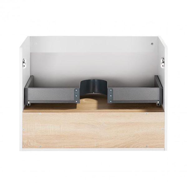 Тумба підвісна Qtap Robin 800х580х437 White/Whitish oak QT1374TPВ8001WWO SD00045859 фото
