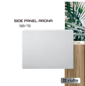 Панель бокова правостороння до ванни WGT Rialto Arona 180 80078978 фото