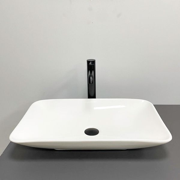 Умывальник (раковина) VBI LUCERA WHITE накладной VBI-012617 фото