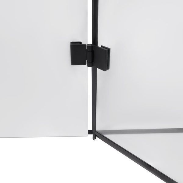 Душова кабіна Qtap Capricorn BLA1099SC6 90x90 см, скло Clear 6 мм, покриття CalcLess без піддону SD00045261 фото