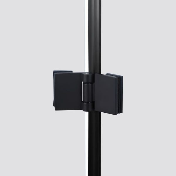 Душова кабіна Qtap Capricorn BLA1099SC6 90x90 см, скло Clear 6 мм, покриття CalcLess без піддону SD00045261 фото