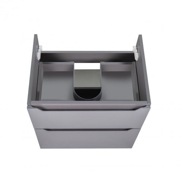 Тумба подвесная Qtap Scorpio 605х585х460 Graphite QT1474TPВ602G SD00045066 фото