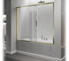 Liberta ALANTA душевая шторка на ванну (brushed gold) liberta71 фото 1