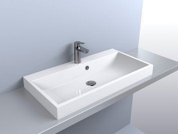 Умывальник накладной VARNA 800x420 Fancy Marble 6008101 фото