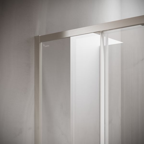 Liberta WESTHAM душевая шторка на ванну (brushed nickel) liberta72 фото