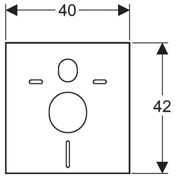 Geberit Звукоізолюючий комплект 156.050.00.1 фото