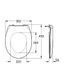 Сидіння для унітазу Grohe Bau Ceramic 39492000 39492000 фото 4