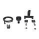 Змішувач для ванни Qtap Gemini (з душовим гарнітуром) QTGEM259GMB45684 Gunmetal Black PVD SD00051808 фото 2