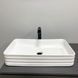 Умивальник (раковина) VBI VOLTURINO WHITE накладний VBI-012619 фото 3
