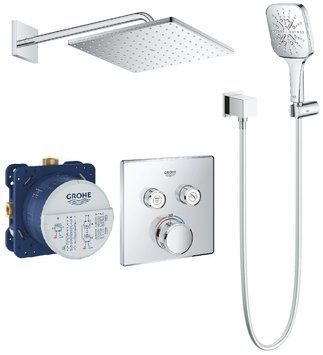 Душевая система скрытого монтажа с термостатом Grohe Grohtherm SmartControl UA26405SC1 UA26405SC1 фото