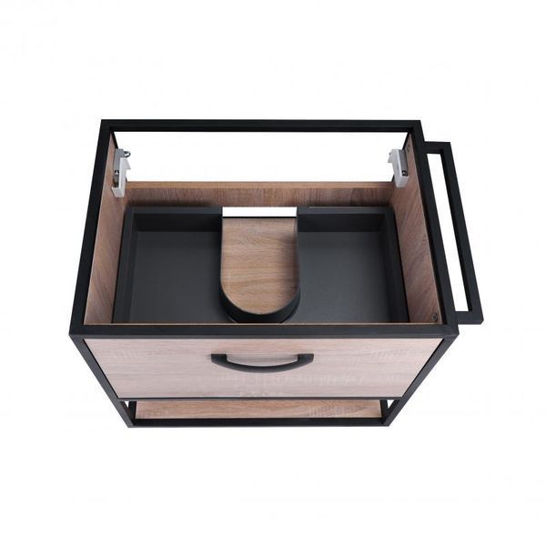 Тумба підвісна Qtap Taurus 600х580х437 Whitish oak QT2474TPT603WO SD00046916 фото