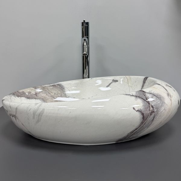 Умивальник (раковина) VBI VICENZA SAND GLOSSY накладний VBI-014803 фото