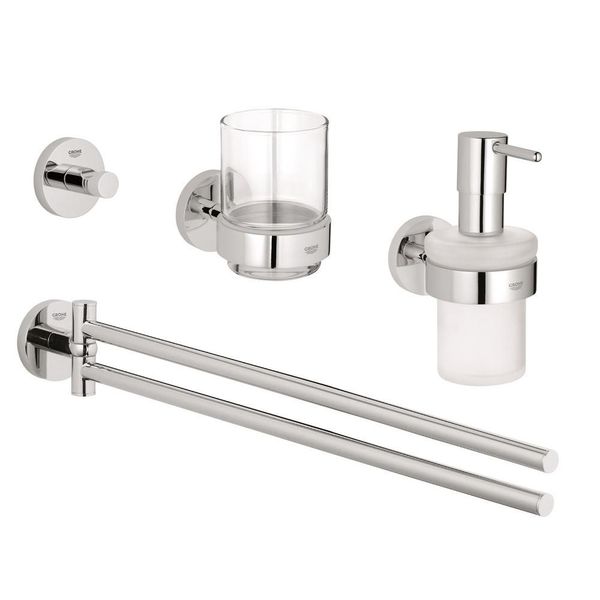 Набір аксесуарів Master 4 в 1 Grohe Essentials 40846001 40846001 фото