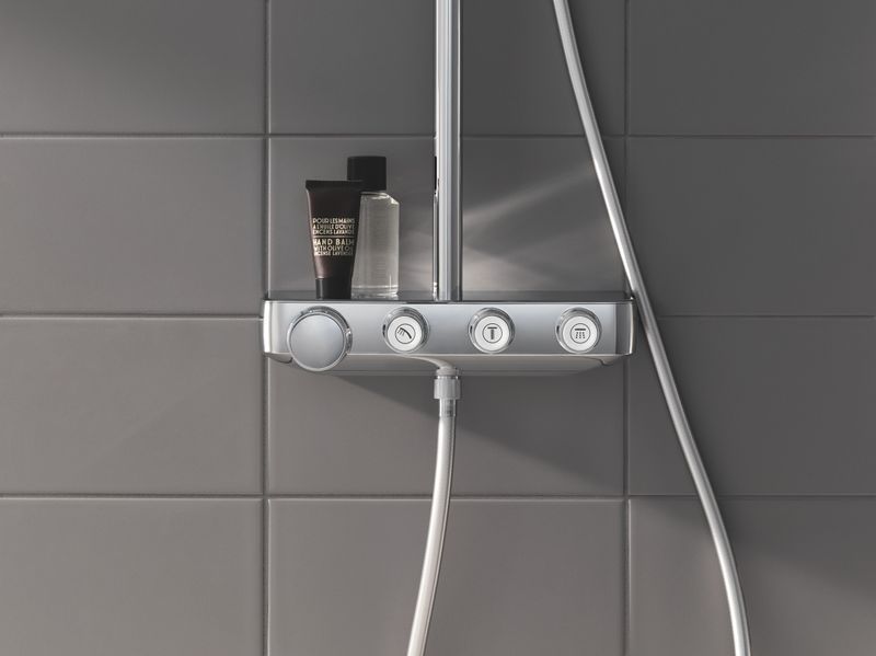 Душевая система с термостатом для настенного монтажа Grohe Euphoria 26507000 26507000 фото