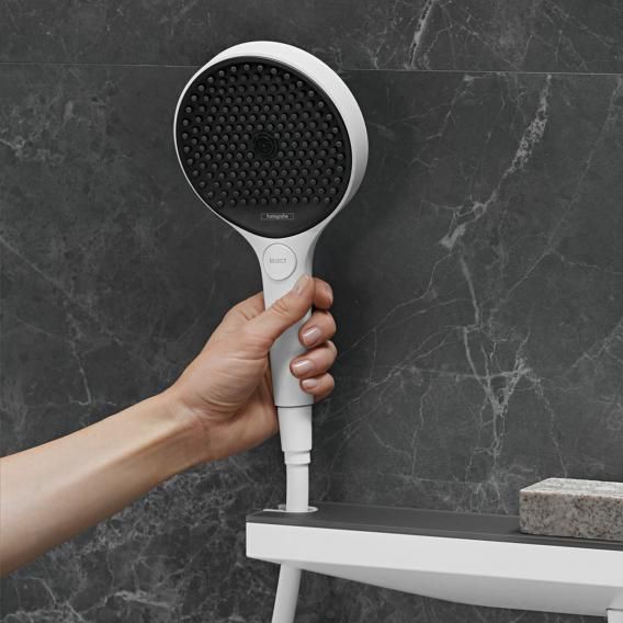 Ручний душ, Hansgrohe Rainfinity 130 3jet, Matt White (26864700) 26864700 фото