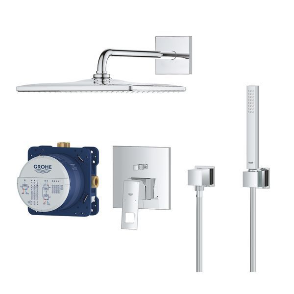 Душевая система скрытого монтажа со смесителем Grohe Eurocube 25238000 25238000 фото