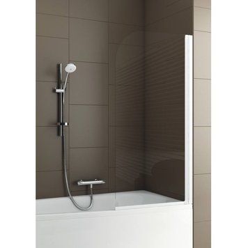 Шторка для ванни Modern профіль Білий Шиба Прозора 170-06951P 170-06951P фото
