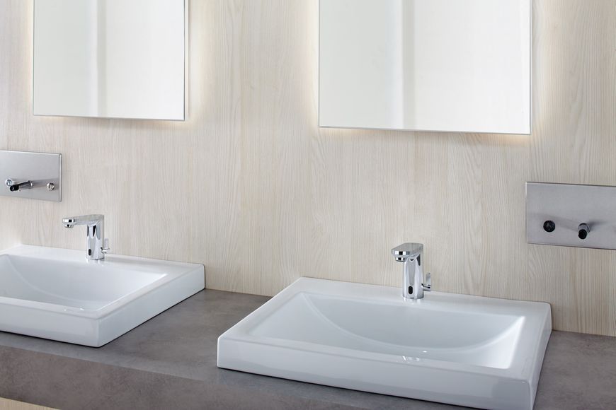 Змішувач для раковини Grohe Eurosmart Cosmopolitan E, інфрачервоний зі змішуванням 36327001 фото