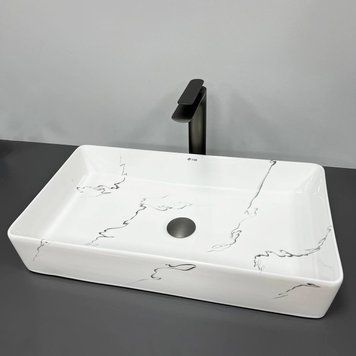 Умивальник (раковина) VBI TRIEST MARMO накладний VBI-012704 фото