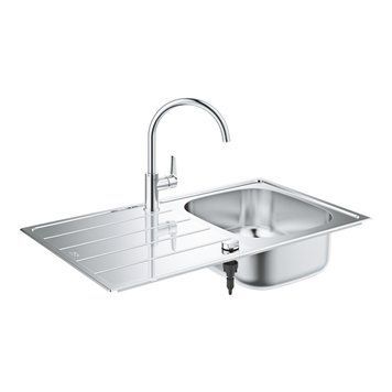 Комплект кухонной мойки и смесителя Grohe K200 31562SD1 31562SD1 фото