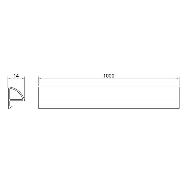 Декоративна планка для піддону та ванни Qtap Water cover WHI60101401 SD00045309 фото