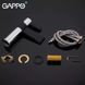 Смеситель для умывальника GAPPO G1081, черный/хром G1081 фото 3