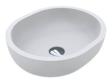 Умивальник накладний MIRAGGIO MARK 14*42,5*36 Мат Білий 0002683 0002683 фото
