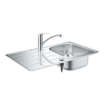 Комплект кухонной мойки и смесителя Grohe K200 31565SD1 31565SD1 фото