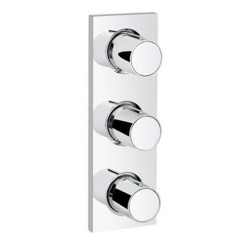 Grohtherm F Внешняя часть встраиваемого вентиля, 3 выхода (27625000) 27625000 фото