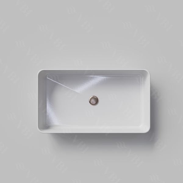 Умывальник (раковина) VBI TRIEST WHITE накладной VBI-012700 фото